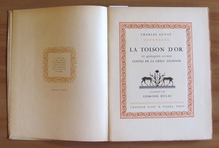 LA TOISON D'OR - Contes da la Grèce Ancienne, I …