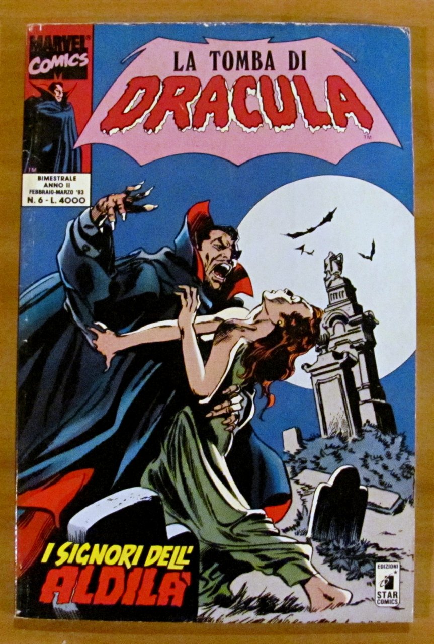 LA TOMBA DI DRACULA Anno II N.6 Feb/Mar1993 - I …