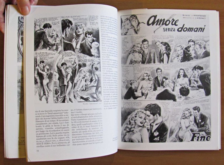 LA VITA IN ROSA + Copertina di GRAND HOTEL plastificata