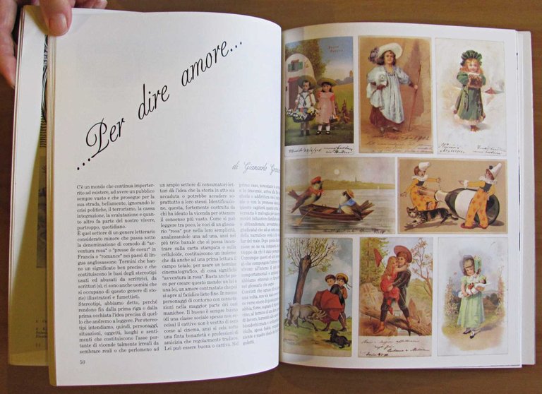 LA VITA IN ROSA + Copertina di GRAND HOTEL plastificata