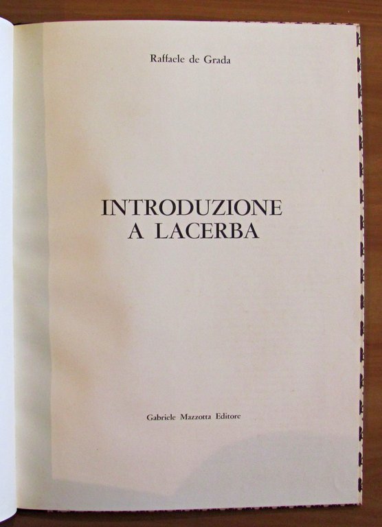 LACERBA e INTRODUZIONE A LACERBA - Firenze 1913-1915 - Rivista …