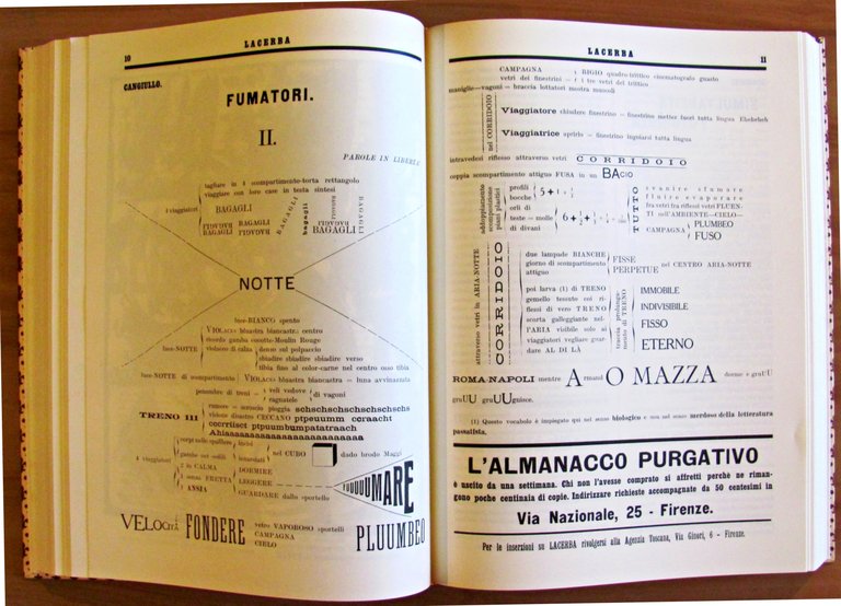 LACERBA e INTRODUZIONE A LACERBA - Firenze 1913-1915 - Rivista …