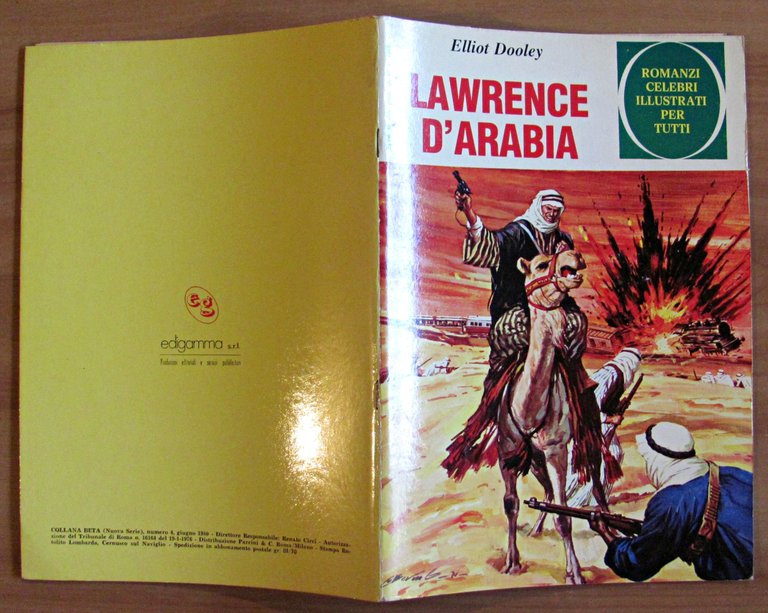 LAWRENCE D'ARABIA - Romanzi Celebri illustrati per Tutti