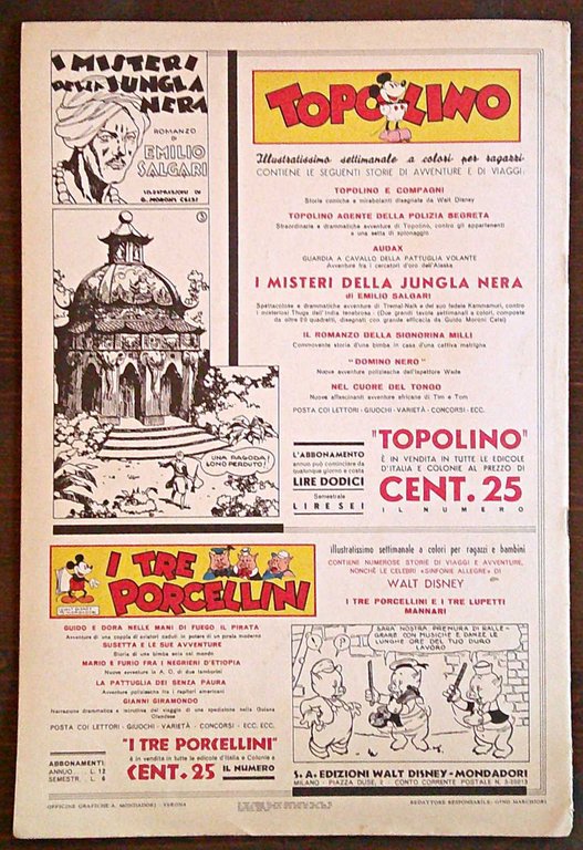 LE AQUILE DEL PACIFICO - Gli albi dei tre porcellini, …