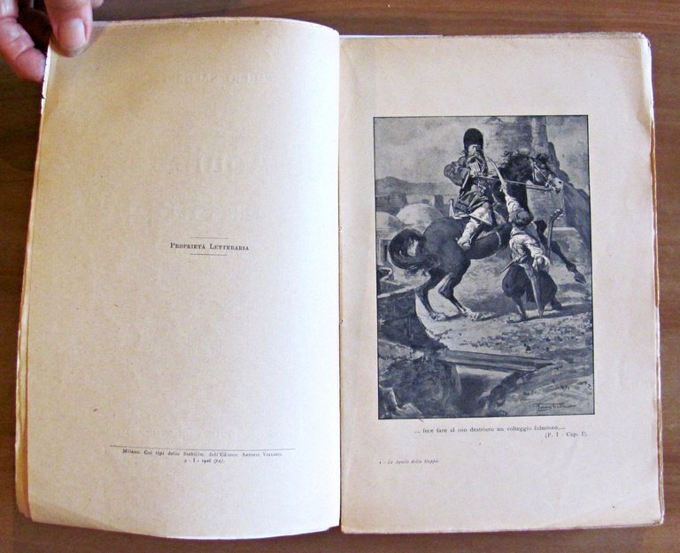 LE AQUILE DELLA STEPPA, 1926 - ill. TANGHETTI