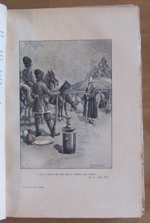 LE AQUILE DELLA STEPPA, 1926 - ill. TANGHETTI