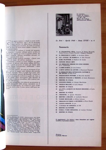 LE ARTI N.12, 1967 + Supplemento al N.1 Speciale UMBERTO …