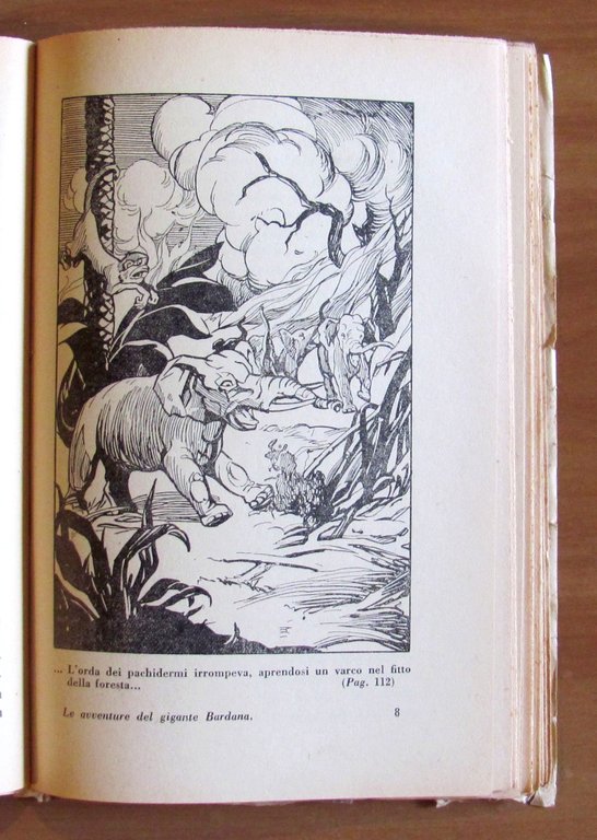 LE AVVENTURE DEL GIGANTE BARDANA, 1935 - ill. RIVOLO