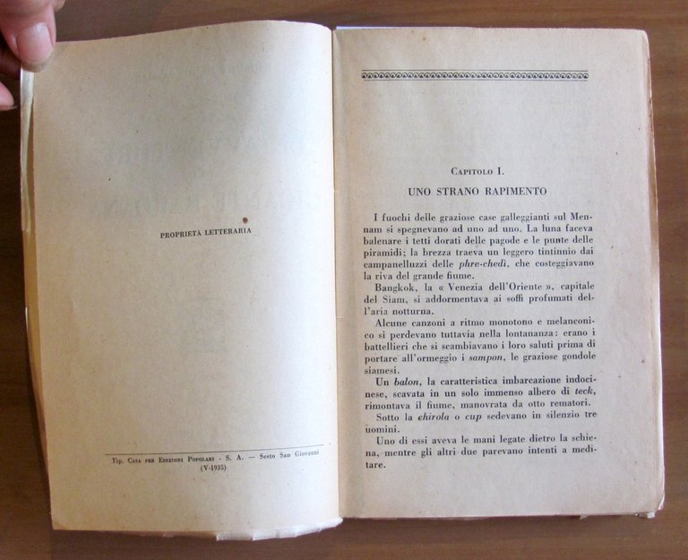 LE AVVENTURE DEL GIGANTE BARDANA, 1935 - ill. RIVOLO