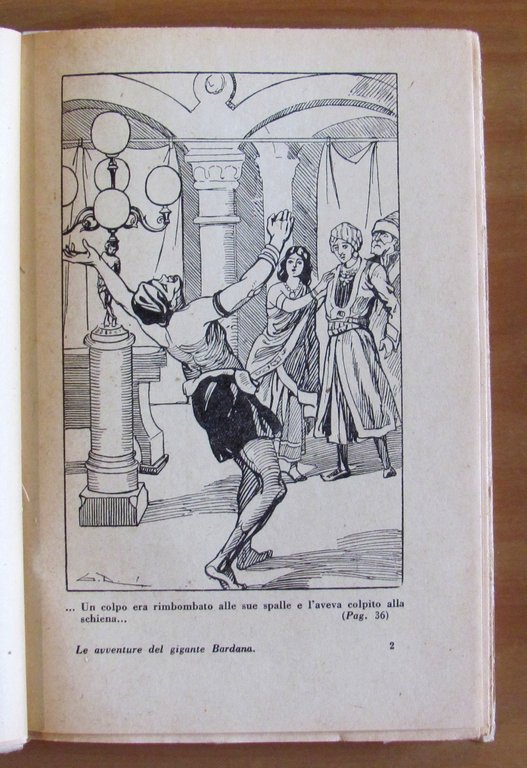 LE AVVENTURE DEL GIGANTE BARDANA, 1935 - ill. RIVOLO