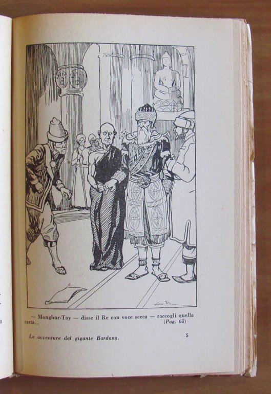 LE AVVENTURE DEL GIGANTE BARDANA, 1935 - ill. RIVOLO