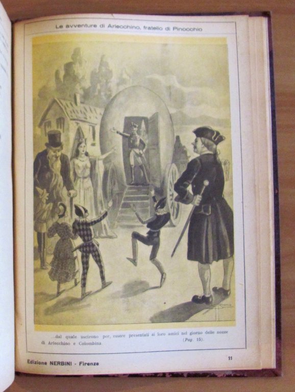 LE AVVENTURE DI ARLECCHINO FRATELLO DI PINOCCHIO, 1930 - ill. …