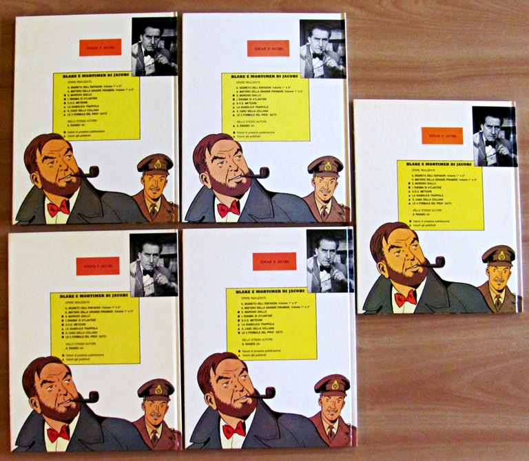 Le avventure di BLACK E MORTIMER - Lotto di 5 …