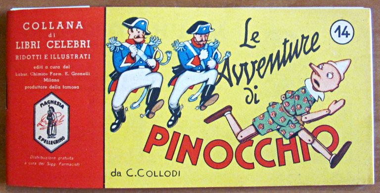 LE AVVENTURE DI PINOCCHIO - Coll. Libri Celebri N.14, 1953 …
