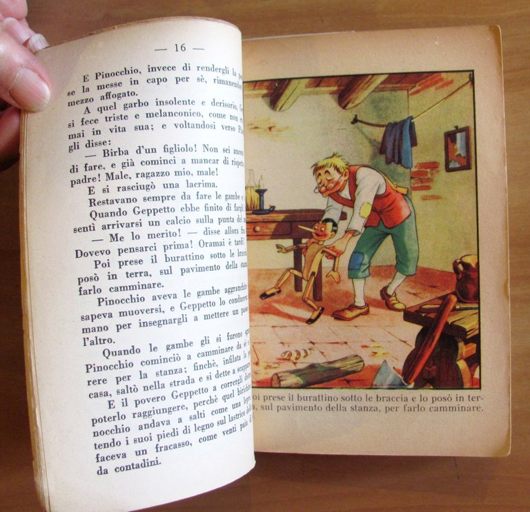 LE AVVENTURE DI PINOCCHIO - Ed. Di Veroli, anni '40 … | Immagine Gallery 3