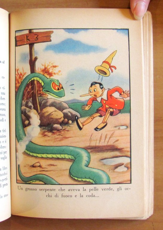 LE AVVENTURE DI PINOCCHIO - Ed. Di Veroli, anni '40 … | Immagine Gallery 8