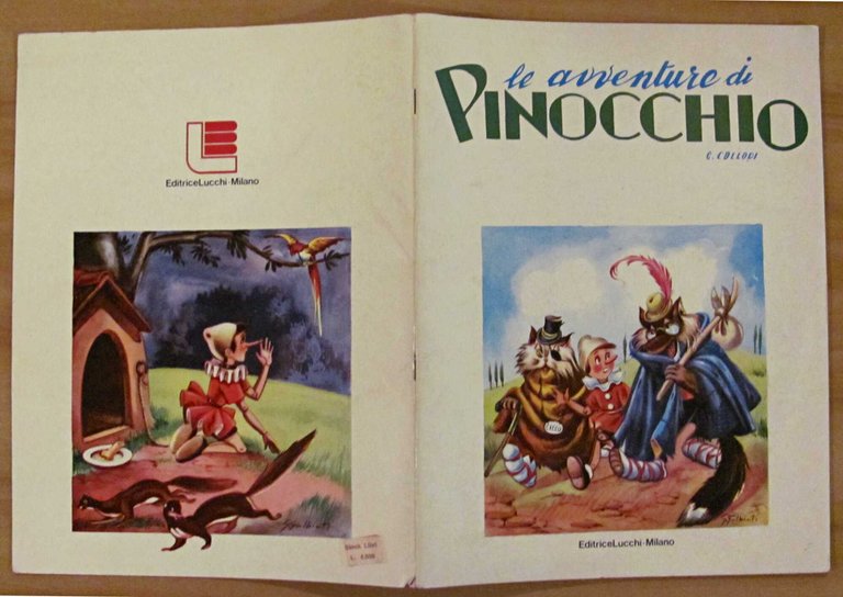 LE AVVENTURE DI PINOCCHIO - ill. GALBIATI