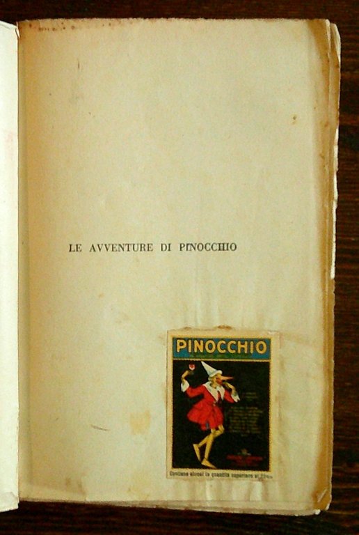 Le Avventure di PINOCCHIO - Storia di un Burattino, 1926 …