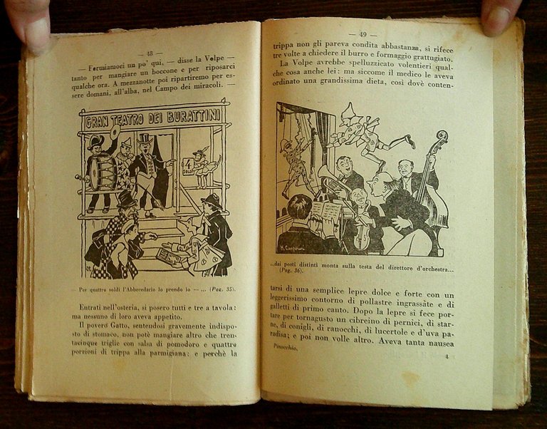 Le Avventure di PINOCCHIO - Storia di un Burattino, 1926 …