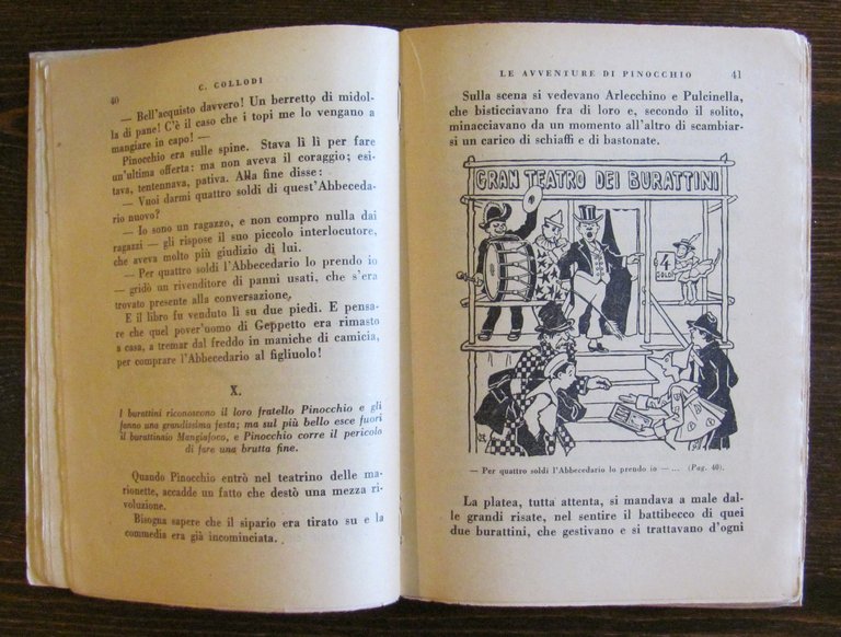 Le Avventure di PINOCCHIO - Storia di un Burattino, 1944 …