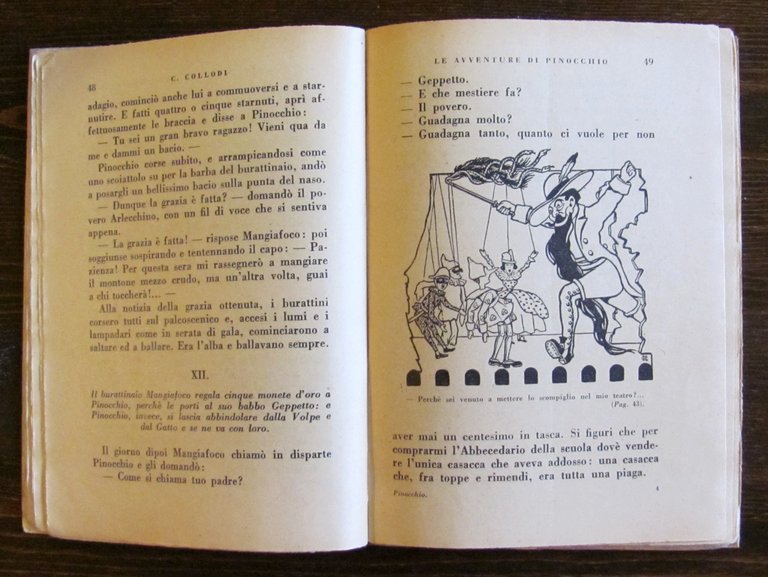 Le Avventure di PINOCCHIO - Storia di un Burattino, 1944 …