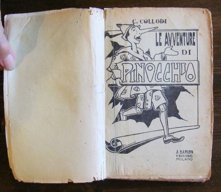 Le Avventure di PINOCCHIO - Storia di un Burattino, primi …