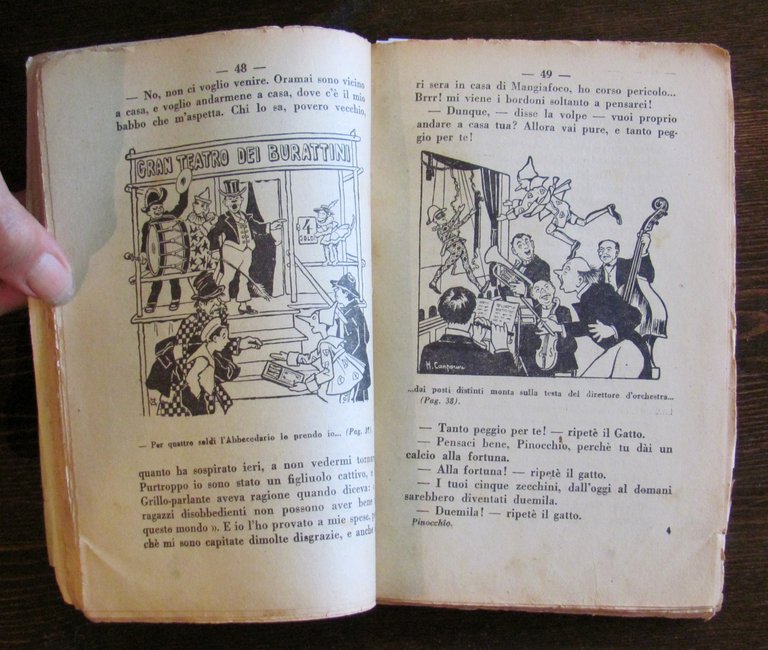 Le Avventure di PINOCCHIO - Storia di un Burattino, primi …