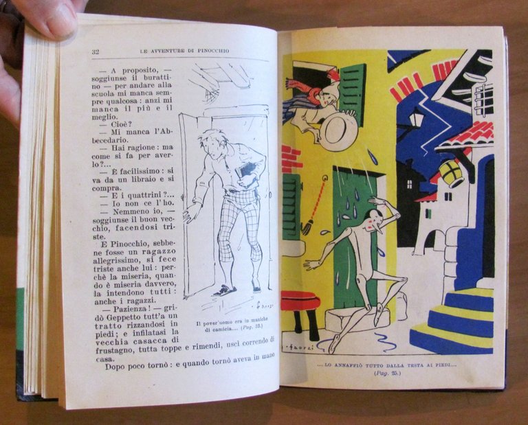 LE AVVENTURE DI PINOCCHIO, 1940 - ill. FAORZI | Immagine Gallery 4