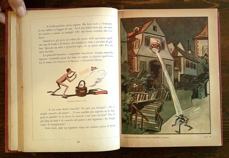 LE AVVENTURE DI PINOCCHIO, 1946 - ill. CERVELLATI