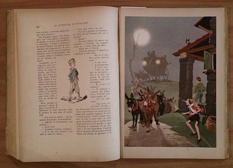 LE AVVENTURE DI PINOCCHIO, 1946 - ill. FAORZI