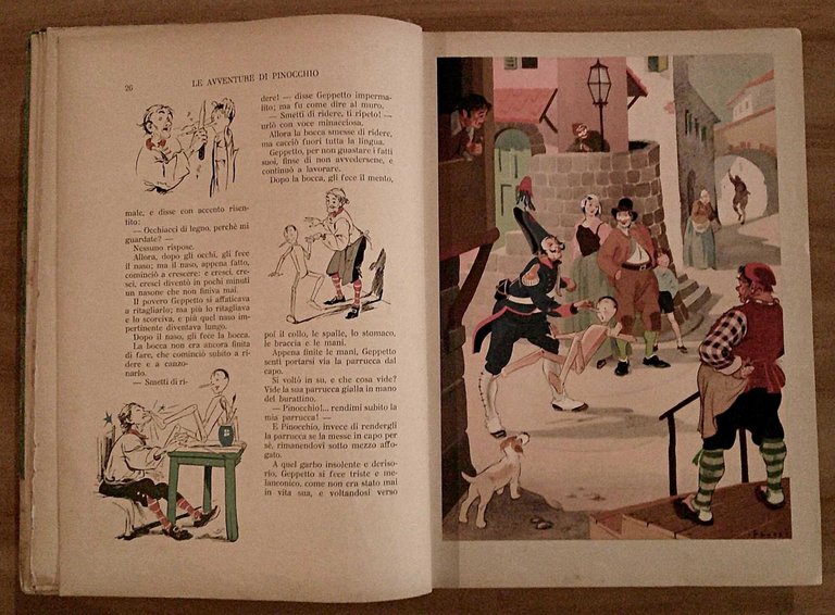 LE AVVENTURE DI PINOCCHIO, 1946 - ill. FAORZI