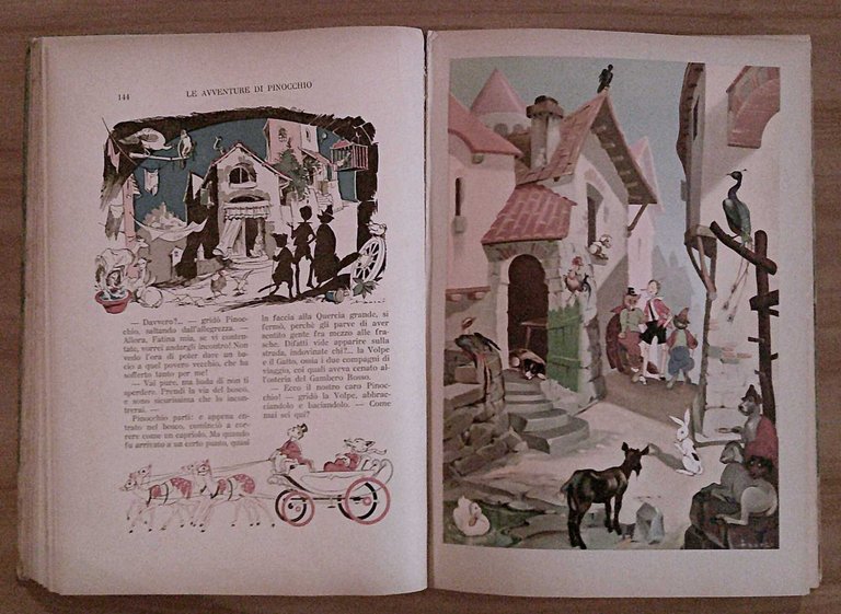 LE AVVENTURE DI PINOCCHIO, 1946 - ill. FAORZI