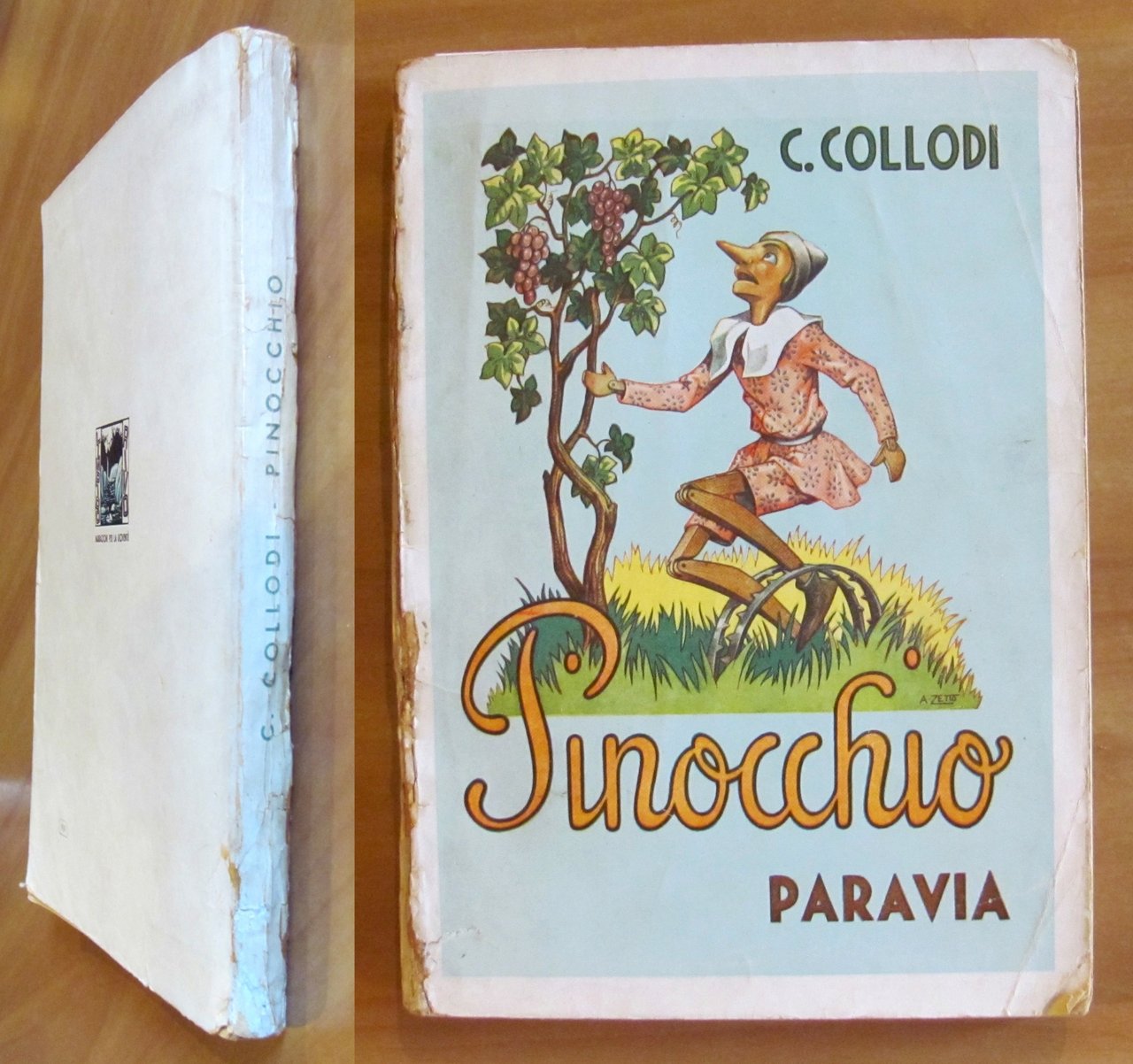 LE AVVENTURE DI PINOCCHIO, 1946 - ill. ZETTO | Immagine principale