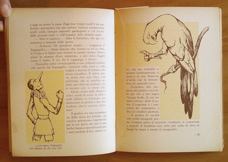 LE AVVENTURE DI PINOCCHIO, 1949 - ill. GALIZZI