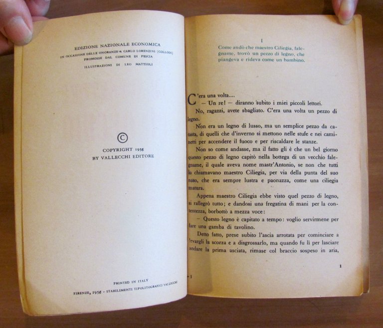 LE AVVENTURE DI PINOCCHIO, 1956 (Agipgas)- ill. LEO MATTIOLI | Immagine Gallery 3