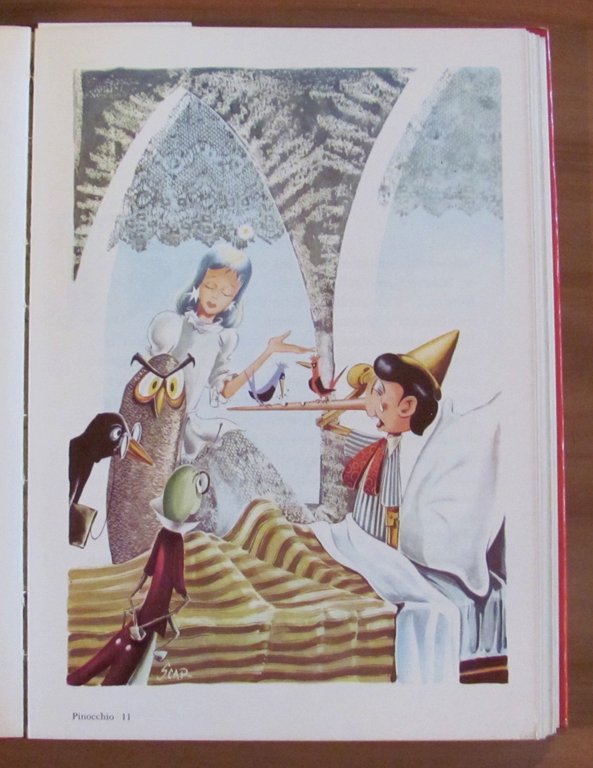 LE AVVENTURE DI PINOCCHIO, 1961 - ill. SCAPINELLI