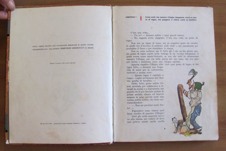 Le Avventure di PINOCCHIO, 1970 - ill. Attilio MUSSINO
