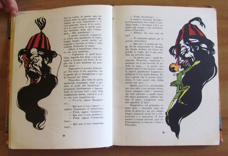 Le Avventure di PINOCCHIO, 1970 - ill. Attilio MUSSINO