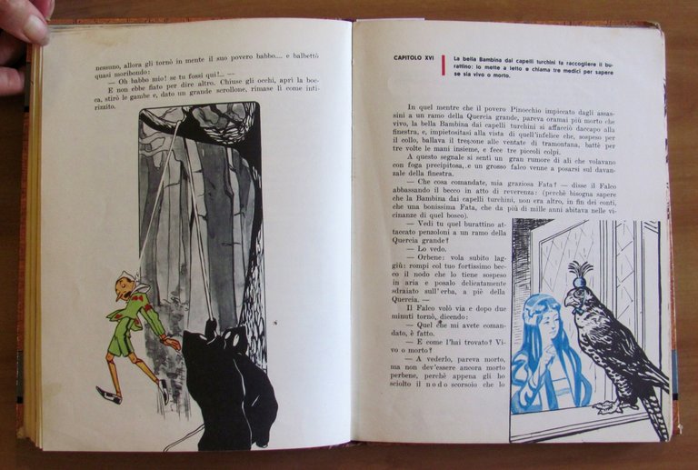 Le Avventure di PINOCCHIO, 1970 - ill. Attilio MUSSINO