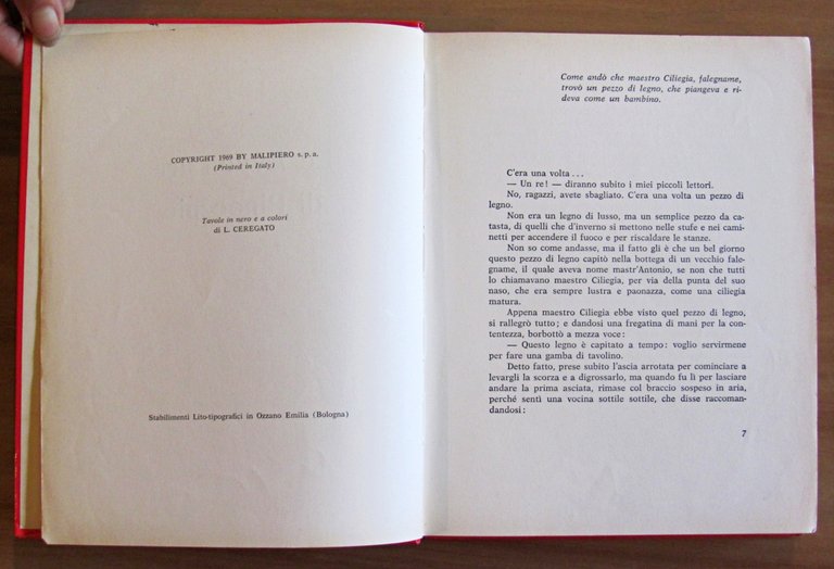 LE AVVENTURE DI PINOCCHIO, 1970 - ill. CEREGATO