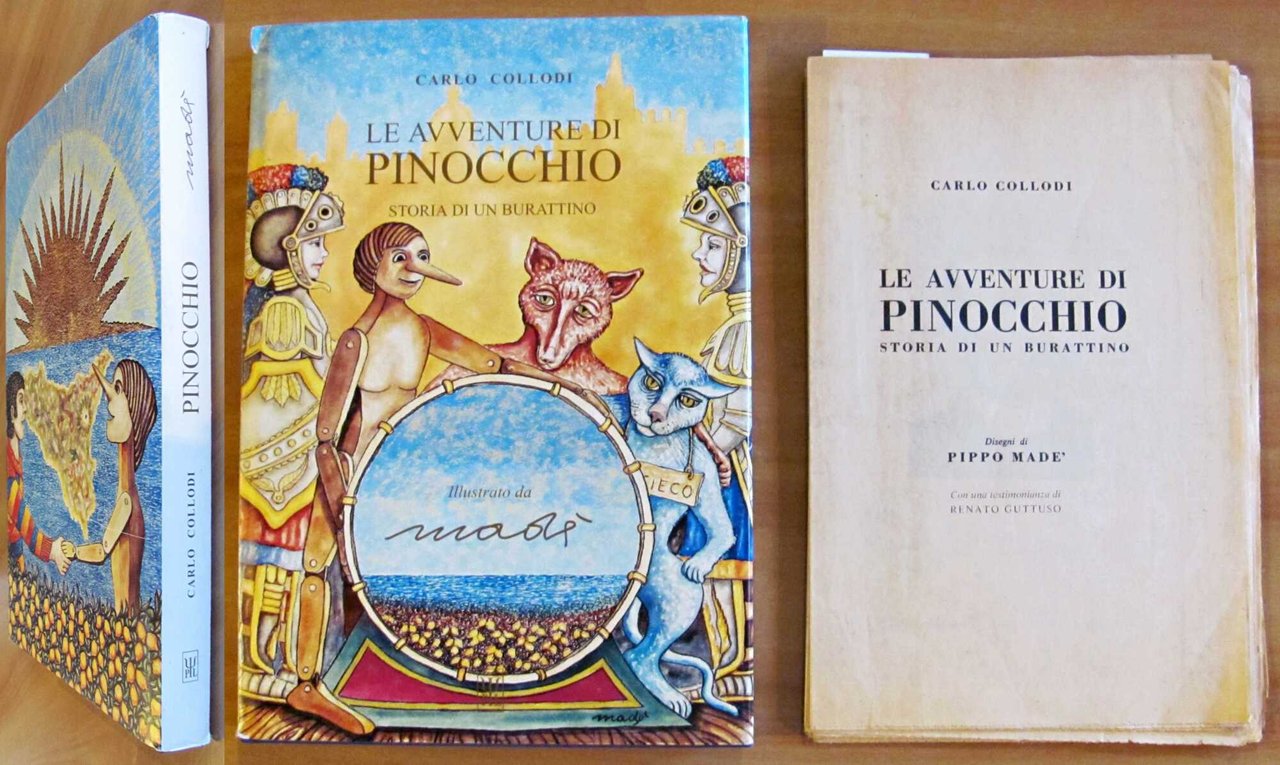 LE AVVENTURE DI PINOCCHIO, 2002 - ill. MADE' - con …