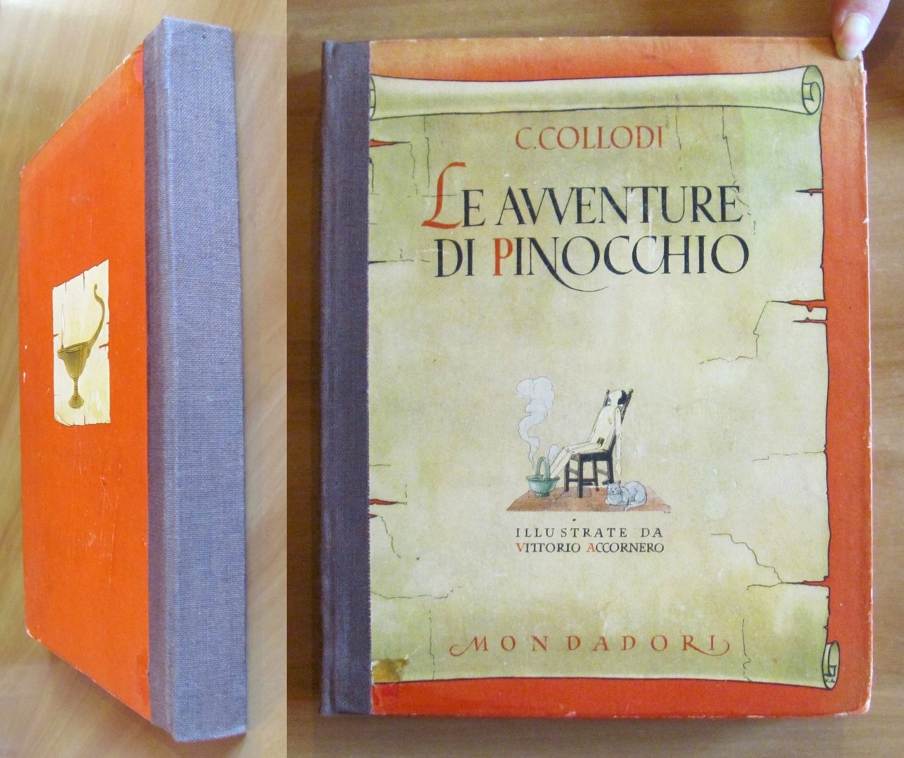 LE AVVENTURE DI PINOCCHIO, I ed. 1942 - ill. ACCORNERO | Immagine principale