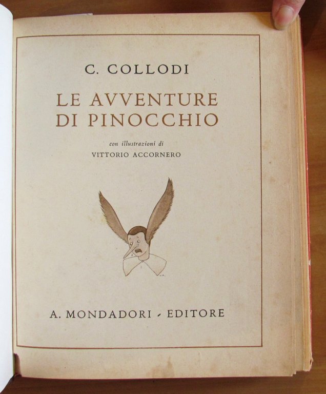 LE AVVENTURE DI PINOCCHIO, I ed. 1942 - ill. ACCORNERO | Immagine Gallery 2