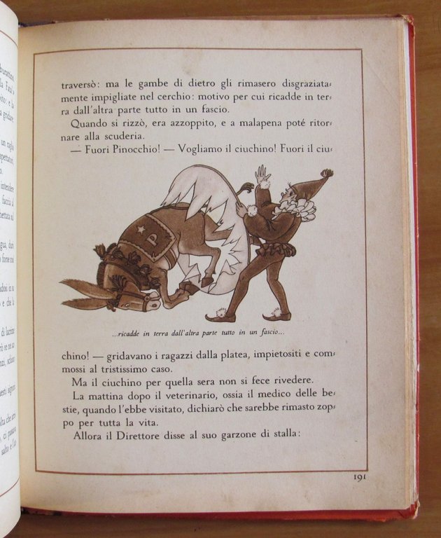LE AVVENTURE DI PINOCCHIO, I ed. 1942 - ill. ACCORNERO | Immagine Gallery 9