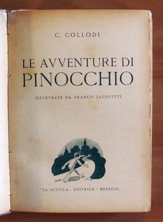LE AVVENTURE DI PINOCCHIO, I ed. 1945 Tirat. Limitata - … | Immagine Gallery 3