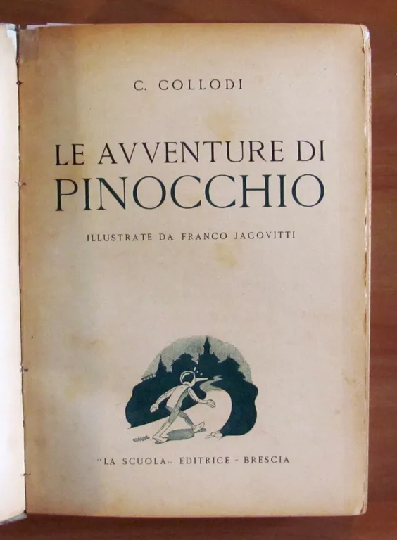 LE AVVENTURE DI PINOCCHIO, I ed. 1945 Tirat. Limitata - … | Immagine Gallery 3