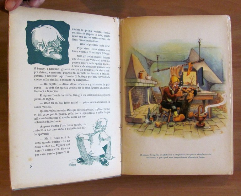 LE AVVENTURE DI PINOCCHIO, I ed. 1945 Tirat. Limitata - … | Immagine Gallery 4