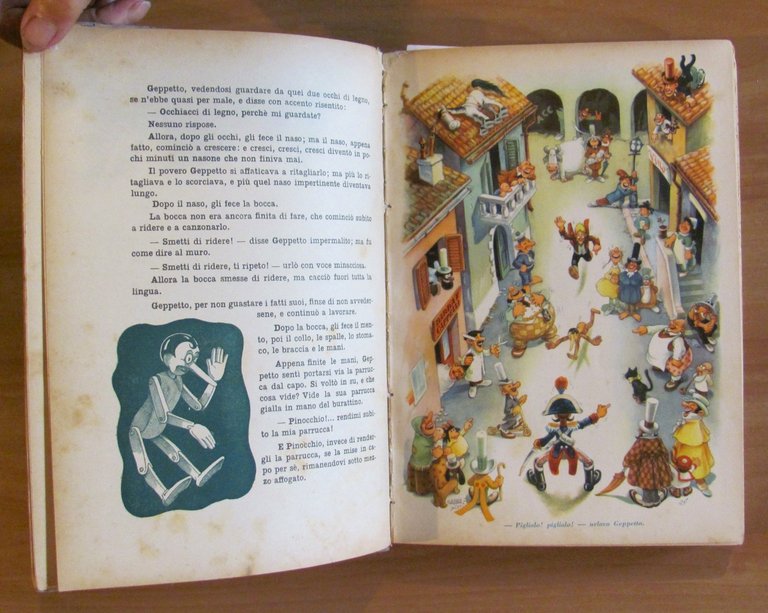 LE AVVENTURE DI PINOCCHIO, I ed. 1945 Tirat. Limitata - … | Immagine Gallery 6