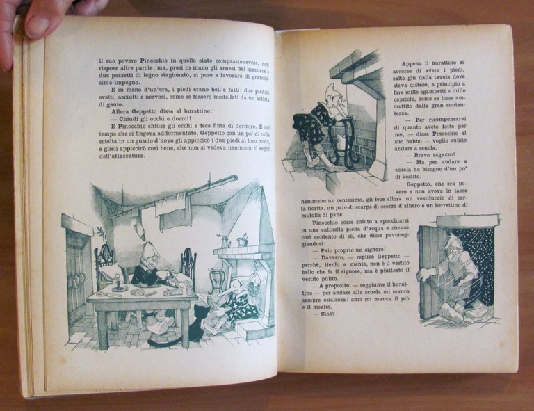 LE AVVENTURE DI PINOCCHIO, I ed. 1945 Tirat. Limitata - … | Immagine Gallery 8
