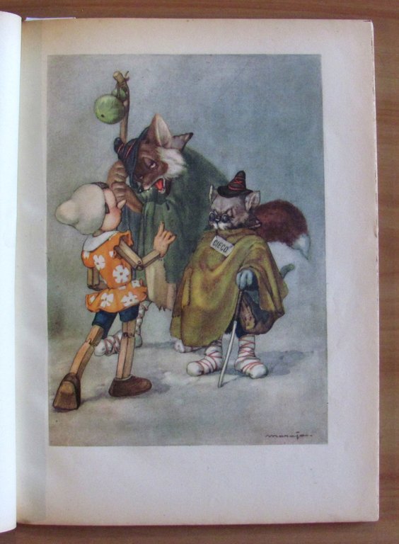 LE AVVENTURE DI PINOCCHIO, I ed. 1947 ill. PEDRON, MARAJA